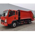 China New 4X2 5cbm-8cbm Compressed Waste Rubbish Garbage Truck for sale