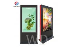 China 65 Wireless control Rainproof Standing Advertising display For Outdoor environment supplier
