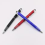 Aluminum Metal Ballpoint Pen Touch Screen Ball Pen Promotion Stylus Pen For Office for sale