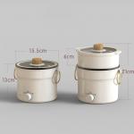 180W Portable Hot Pot Cooker PP Non Stick Coating Capacity 1L