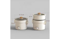 China 180W Portable Hot Pot Cooker PP Non Stick Coating Capacity 1L supplier