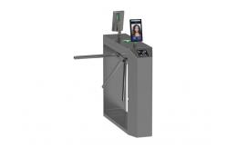 China 24V Bridge Low Frequency Tripod Turnstile Gate 1.2mm Thickness supplier
