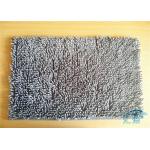Customized Grey Durable Non Slip Shower Mat Eco-Friendly / Large Bathroom Rugs