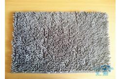 China Customized Grey Durable Non Slip Shower Mat Eco-Friendly / Large Bathroom Rugs supplier