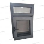 High Security Aluminum Thermal Break Sliding Doors Profile Glazing With Lever Lock for sale