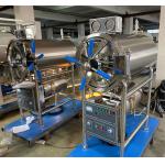 Horizontal Cylindrical Medical Sterilizer Machine With Stainless Steel Chamber Drying Function for sale