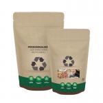 Bread Kraft Food Paper Bag 10 Colors Printing Support Customized for sale
