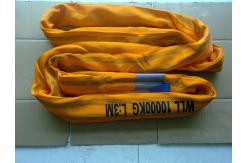 China Endless Polyester Round Lifting Sling WLL 10T EN1492-2 Customized Length supplier
