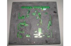 China CTI ROHS 3mm Synthetic Stone PCB Pallet Durostone Solder Pallet supplier