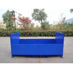 Foldable Stacking Steel Pallet Box Space Saving And Made Of Q235 Material