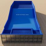 Customized Surf Simulator Machine Surf Style Flowrider Indoor Surfing Wave Machine