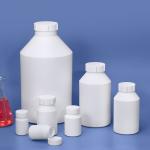 White Plastic PTFE Bottle Wide Mouth For Lab Reagent 50ML-20L for sale