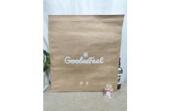 China Recycled Square Bottom Paper Bag Paper Packaging Envelopes Customizable supplier