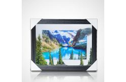 China Hot Sell High Definition Promotion Gift Japanese 3D Lenticular Anime Posters With Frame supplier