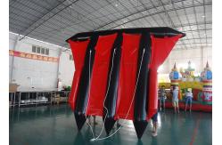 China Customized Logo Towable Inflatables / Inflatable Flying Fish For Sea supplier