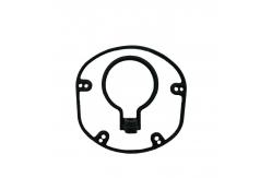 China Nonstandard Moulding Silicone O Ring Sealing Customize Silicone Rubber Gasket supplier