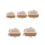 Custom Disposable Food Grade Cardboard Corrugated Paper Box Hamburger Packaging for sale