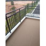 Forged Iron Balustrades Smooth Surface Railing Sun Shade for sale