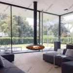 Carbon Steel Wood Burning Fire Pits Hanging Suspended Ceiling for sale