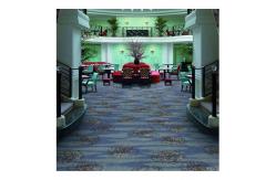 China Lobby Wall To Wall Woven Axminster Carpet With Wool And Nylon supplier
