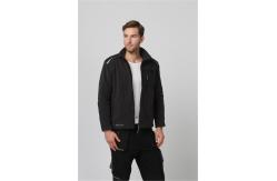 China Detectable Hood Cold Weather Workwear 350gsm Cold Jacket For Men supplier