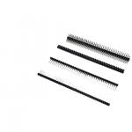 2.54 Pitch Single Double Row Pin Connector 180/90 Degree Vertical Horizontal Pogopin Socket Spring Thimble for PCB Application for sale