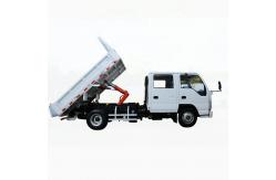 China ISUZU 4X2 Dumper Tipper Truck Back Flip Dump Side Dumper Highway Transportation supplier