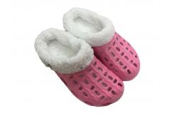 China Comfortable Casual Unisex EVA Fur Lined Garden Clogs supplier
