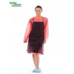 Splash Prevention 40g/m2 Disposable Non Woven Apron Without Sleeves for sale