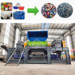 300-22000Kg/H Waste Glass Bottle Shredder Double Shaft Plastic Shredder Machine for sale