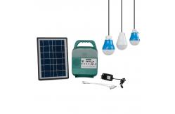 China Multifunctional Touch Switch Solar Rechargeable Lamp With Solar Panel supplier