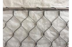 China Classical Inox Balustrade Cable Mesh , X Tend Stainless Steel Rope Mesh Webnet supplier
