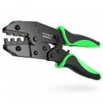 Alloy Ratcheting Wire Crimper Tool 10-20 AWG Green For Automotive for sale