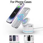 Convenient Multifunction Wireless Charger within 6mm Transmission Distance for sale