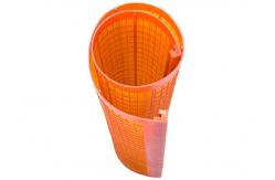 China 5mm Polyurethane Perforated Vibrating Screen Mesh 1040x700 supplier