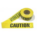 Custom Printed Caution Barricade Safety PE Roll Non Adhesive Warning Tape for sale