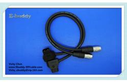 China 12 PIN Security Custom Sleeved Psu Cables For Sony Camera Power Supply supplier