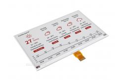 China 7.5 Inch 800x480 Wide Temperature IPS TFT LCD Electronic Paper Display supplier