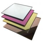 Antistatic 4x4 4x8 Gold Mirror Acrylic Plexiglass Sheet Place Card for sale