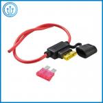 25A 32V 22AWG Cable PCB Mount Fuse Holder Mini Car Micro 2 Inline Fuse Block for sale