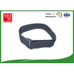 Black nylon webbing straps 18mm Width 250mm Length webbing tie down straps for sale