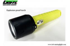 China USB Rechargeable Explosion Proof Handheld LED Torch For Hazardous Locations supplier