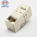 CAT5E CAT6 STP Keystone Jack Right Angle Cat6 Shielded Inline Modular for sale