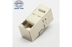 China CAT5E CAT6 STP Keystone Jack Right Angle Cat6 Shielded Inline Modular supplier