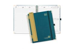 China A4 Size Custom Academic Planner With Hourly Schedule Monthly Tabs supplier
