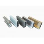 Bright Anodizing Industrial Aluminium Extrusion Profiles Customized CNC Machining for sale