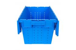 China Customized Logo Plastic Turnover Moving Container And Box For Logistics supplier