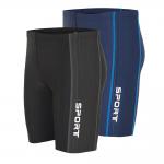 Anti Embarrassment Gym Swim Shorts Five Minute Mens Swim Training Shorts for sale