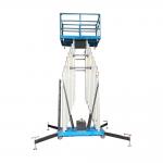 Double Mast Aluminum Alloy Lifting Platform Mobile Lift Work Tables for sale