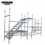 All Aluminum Mobile Steel Scaffold Stairs Ladder Platform Scaffolding System for sale